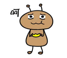 GO GO little ant ! sticker #8834483
