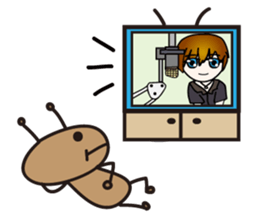 GO GO little ant ! sticker #8834518