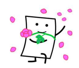 Cardman confronts stormy winds 6 sticker #8834807