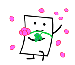 Cardman confronts stormy winds 6 sticker #8834807