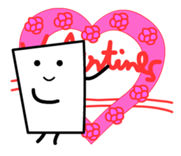 Cardman confronts stormy winds 6 sticker #8834809