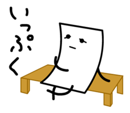 Cardman confronts stormy winds 6 sticker #8834831