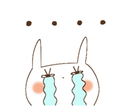 Busy rabbit, Miss Simple sticker #8834852