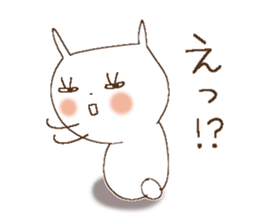 Busy rabbit, Miss Simple sticker #8834873