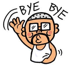 My humorous daddy sticker #8835014