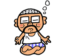 My humorous daddy sticker #8835018