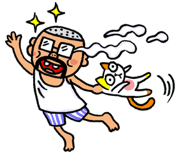 My humorous daddy sticker #8835025