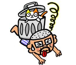 My humorous daddy sticker #8835031