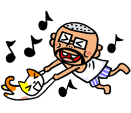 My humorous daddy sticker #8835041