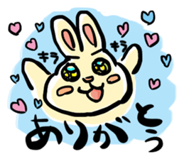 Let's USAGIKUN sticker #8835244