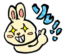 Let's USAGIKUN sticker #8835250