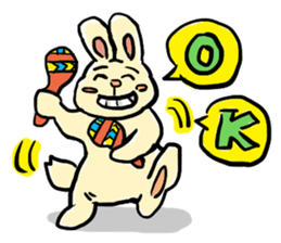 Let's USAGIKUN sticker #8835259