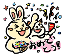 Let's USAGIKUN sticker #8835277