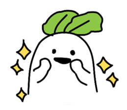 Radish_Boy sticker #8835324