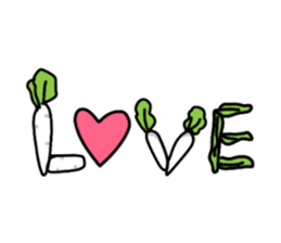 Radish_Boy sticker #8835325