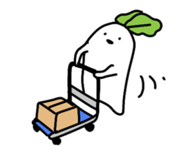 Radish_Boy sticker #8835326