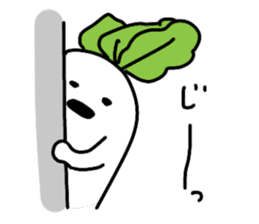 Radish_Boy sticker #8835327