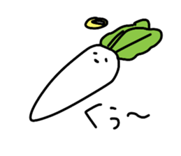Radish_Boy sticker #8835330