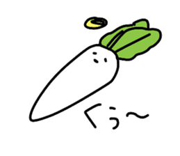 Radish_Boy sticker #8835330
