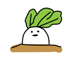 Radish_Boy sticker #8835332
