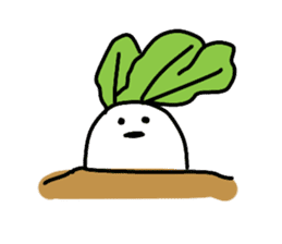 Radish_Boy sticker #8835332