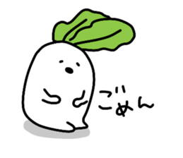 Radish_Boy sticker #8835333