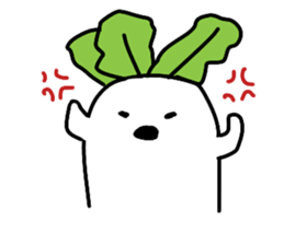 Radish_Boy sticker #8835338