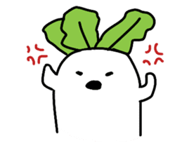 Radish_Boy sticker #8835338