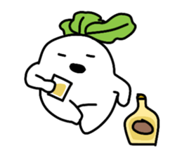 Radish_Boy sticker #8835339