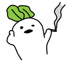 Radish_Boy sticker #8835340