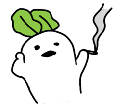 Radish_Boy sticker #8835340