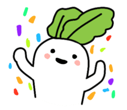 Radish_Boy sticker #8835346