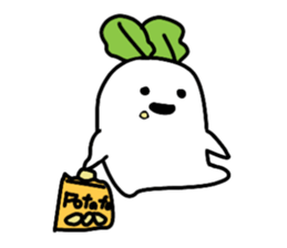 Radish_Boy sticker #8835348