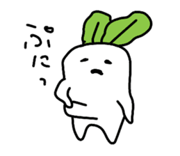 Radish_Boy sticker #8835349