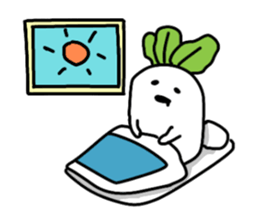 Radish_Boy sticker #8835351