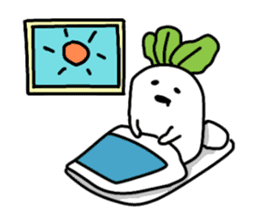 Radish_Boy sticker #8835351