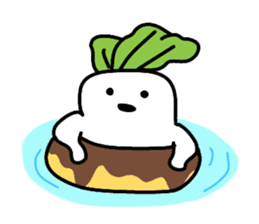 Radish_Boy sticker #8835358