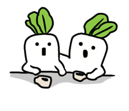 Radish_Boy sticker #8835359