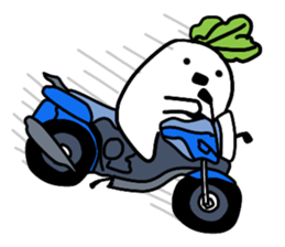 Radish_Boy sticker #8835360