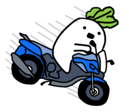 Radish_Boy sticker #8835360