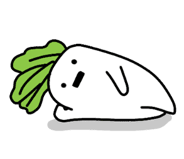 Radish_Boy sticker #8835361