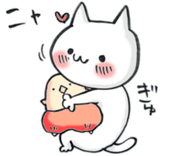 love and peace cats sticker #8835535