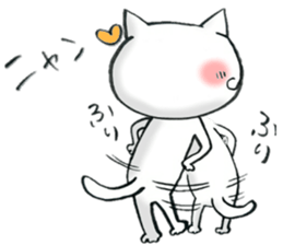 love and peace cats sticker #8835554