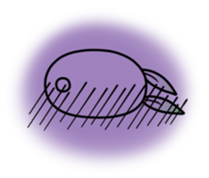 The round, cute snow rabbit sticker #8835945