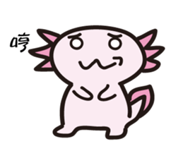 Cute Axolotls sticker #8836084