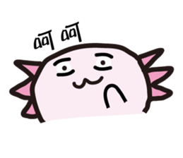 Cute Axolotls sticker #8836085