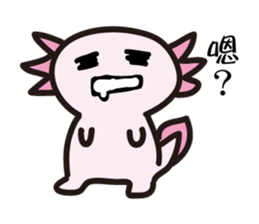 Cute Axolotls sticker #8836088