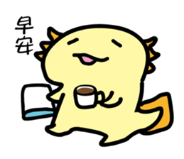 Cute Axolotls sticker #8836098