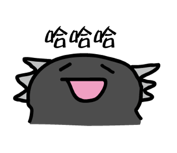 Cute Axolotls sticker #8836101