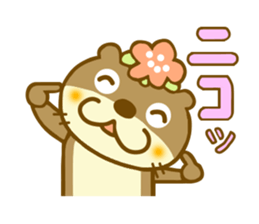 Koume otter sticker #8836336